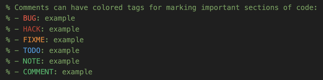 comment hints